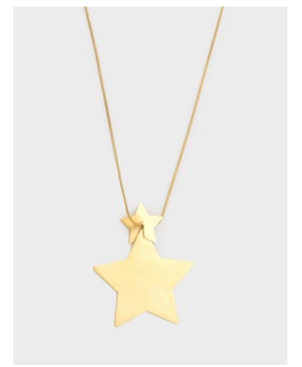 Collana Stella satinata di Nali