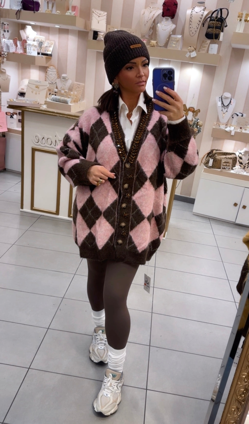 Cardigan Over Brillantini