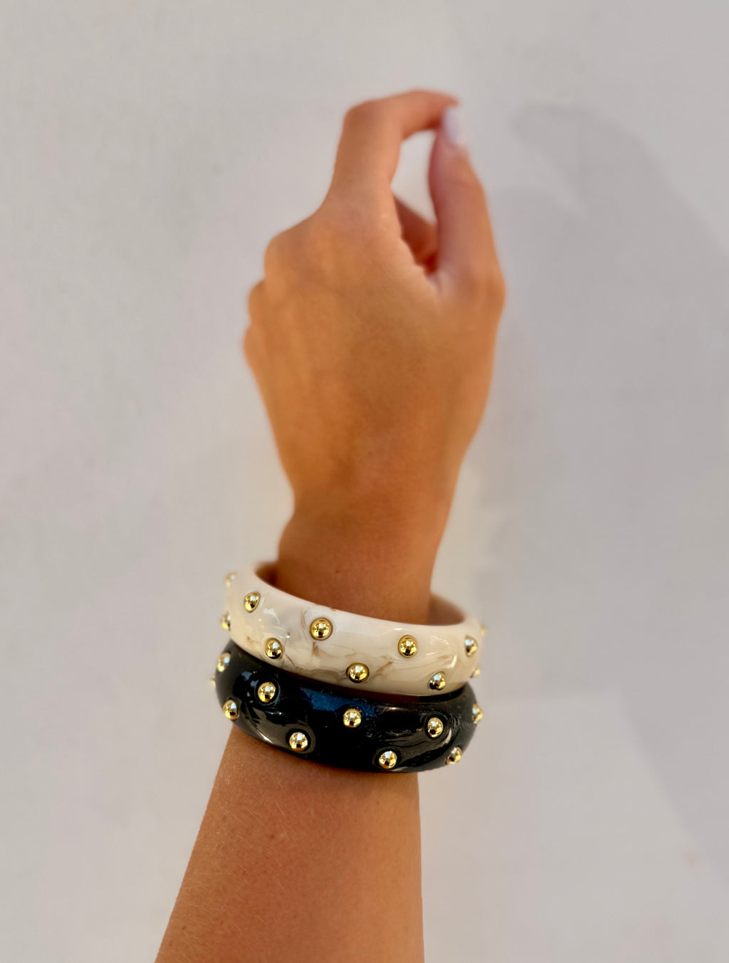 Braccciale Cloudy con borchie di Nali – Nali – Le Kikke Graziose