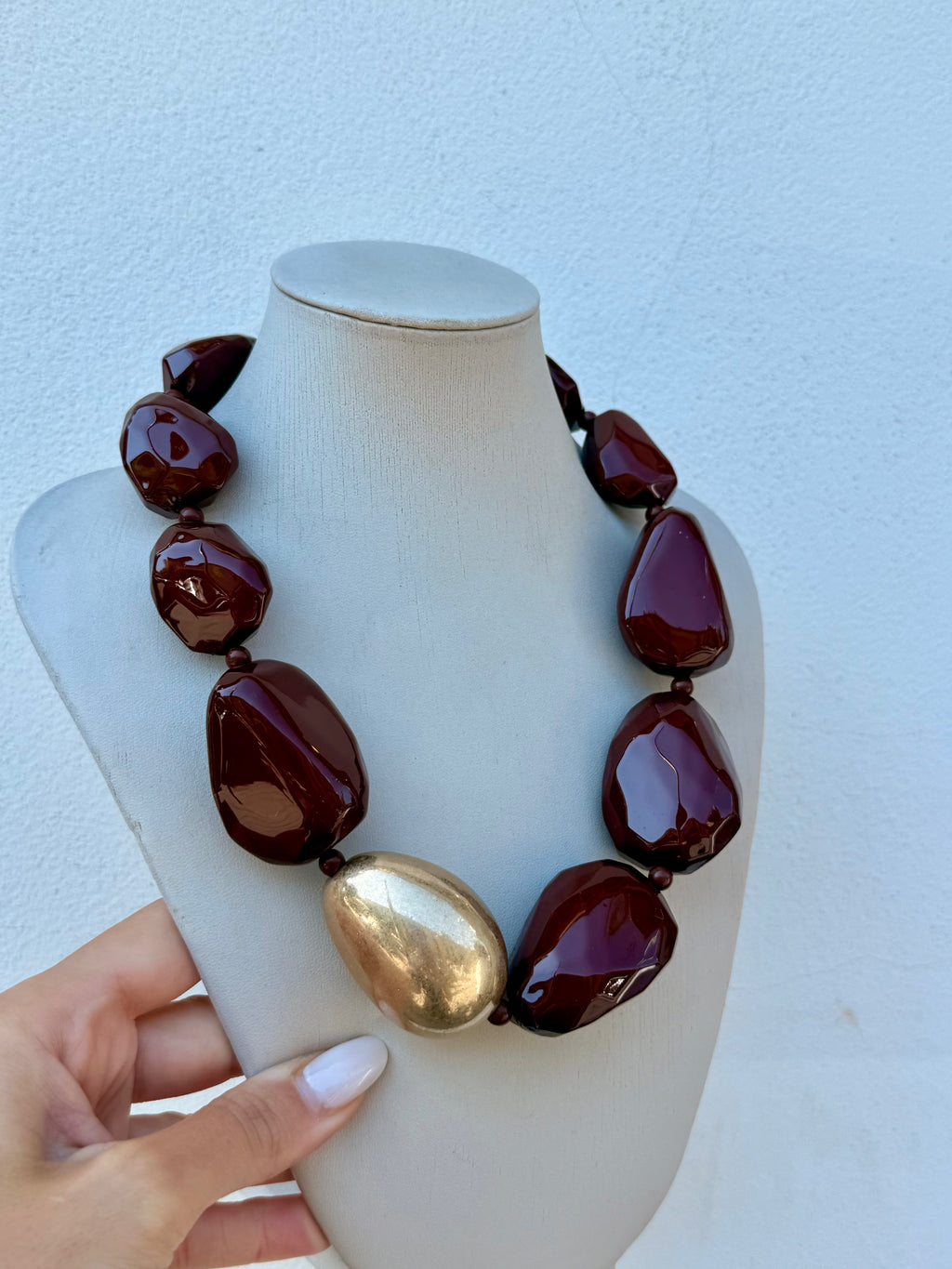 Collana Udon con sfere in resina di Nali – Nali – Le Kikke Graziose – foto 2