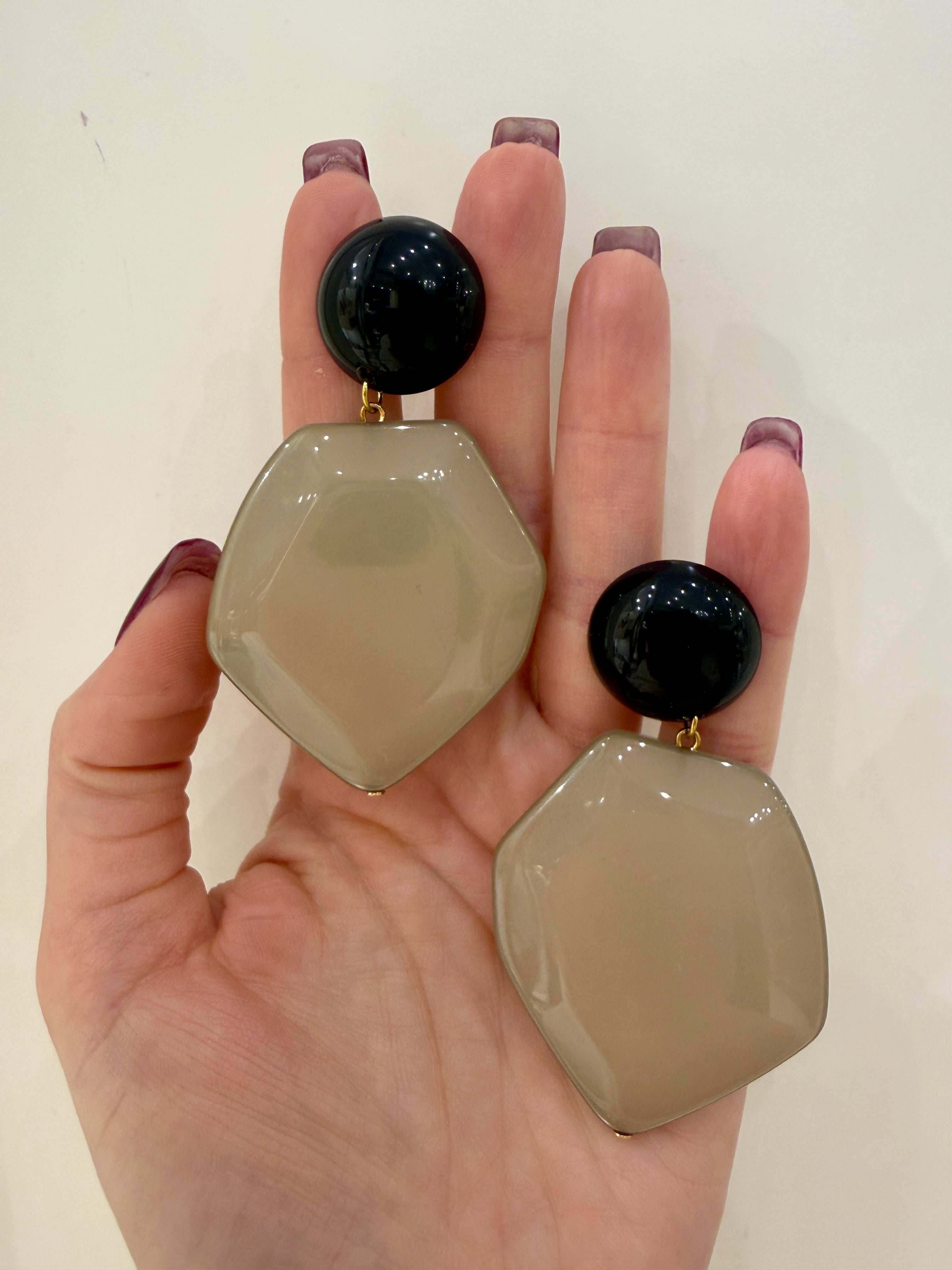 Orecchino resina byba Bijoux