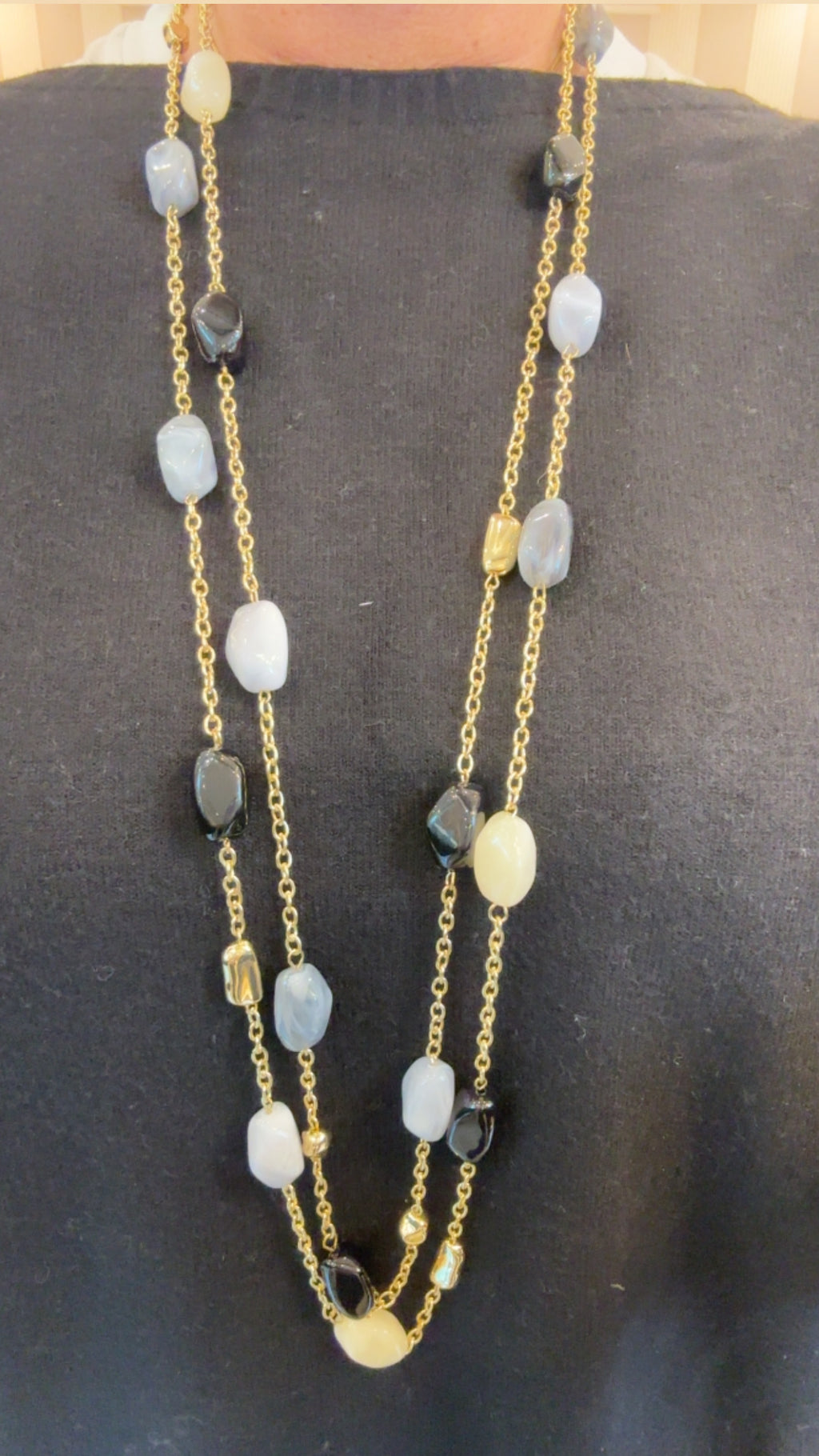 Collana Sasso con Catena di Mya