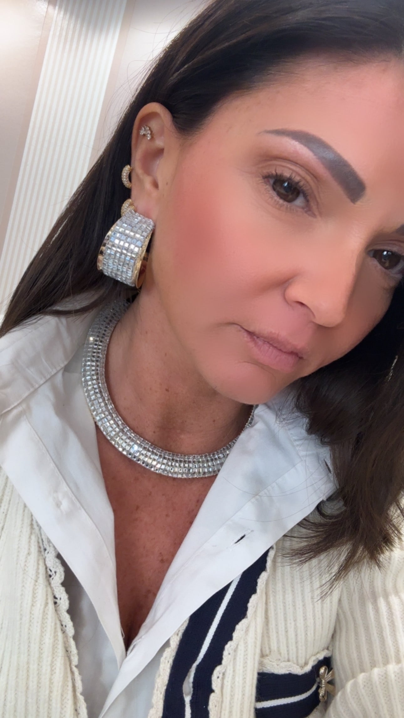 Cerchio Bruna con strass di Nali