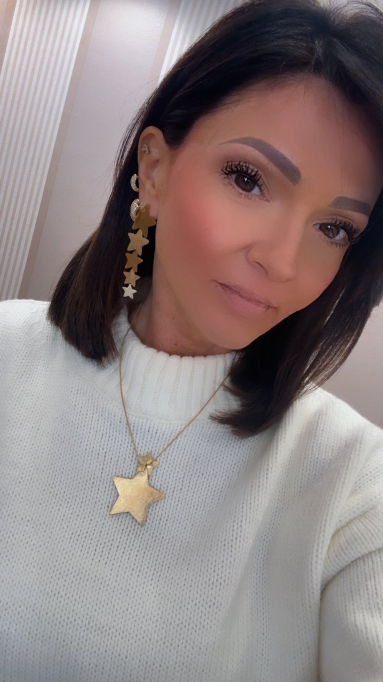 Collana Stella satinata di Nali