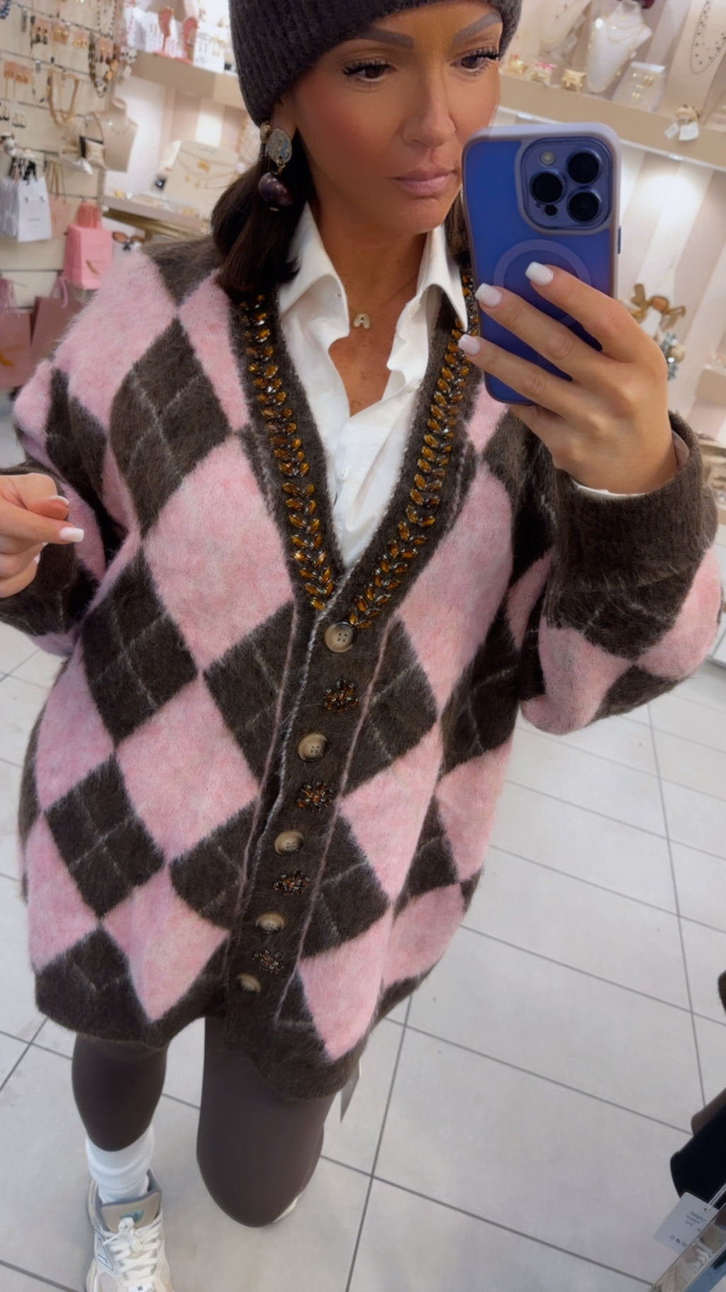 Cardigan Over Brillantini