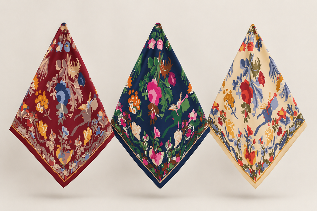 Foulard Fantasia di Nali – Nali – Le Kikke Graziose