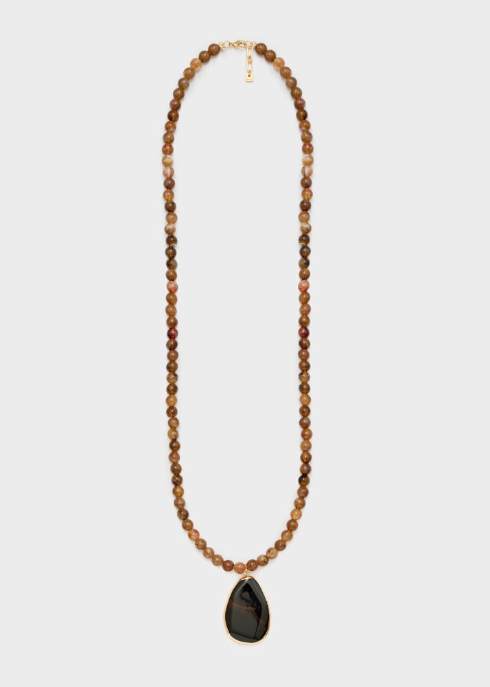 Collana Samira pendente Naturale di Nali