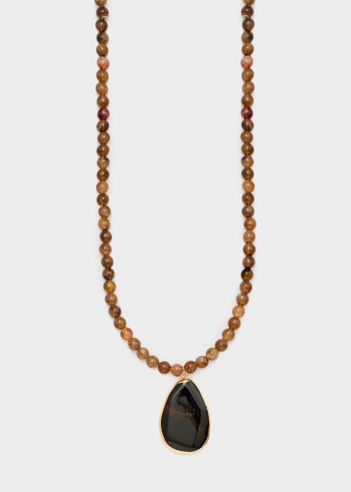 Collana Samira pendente Naturale di Nali