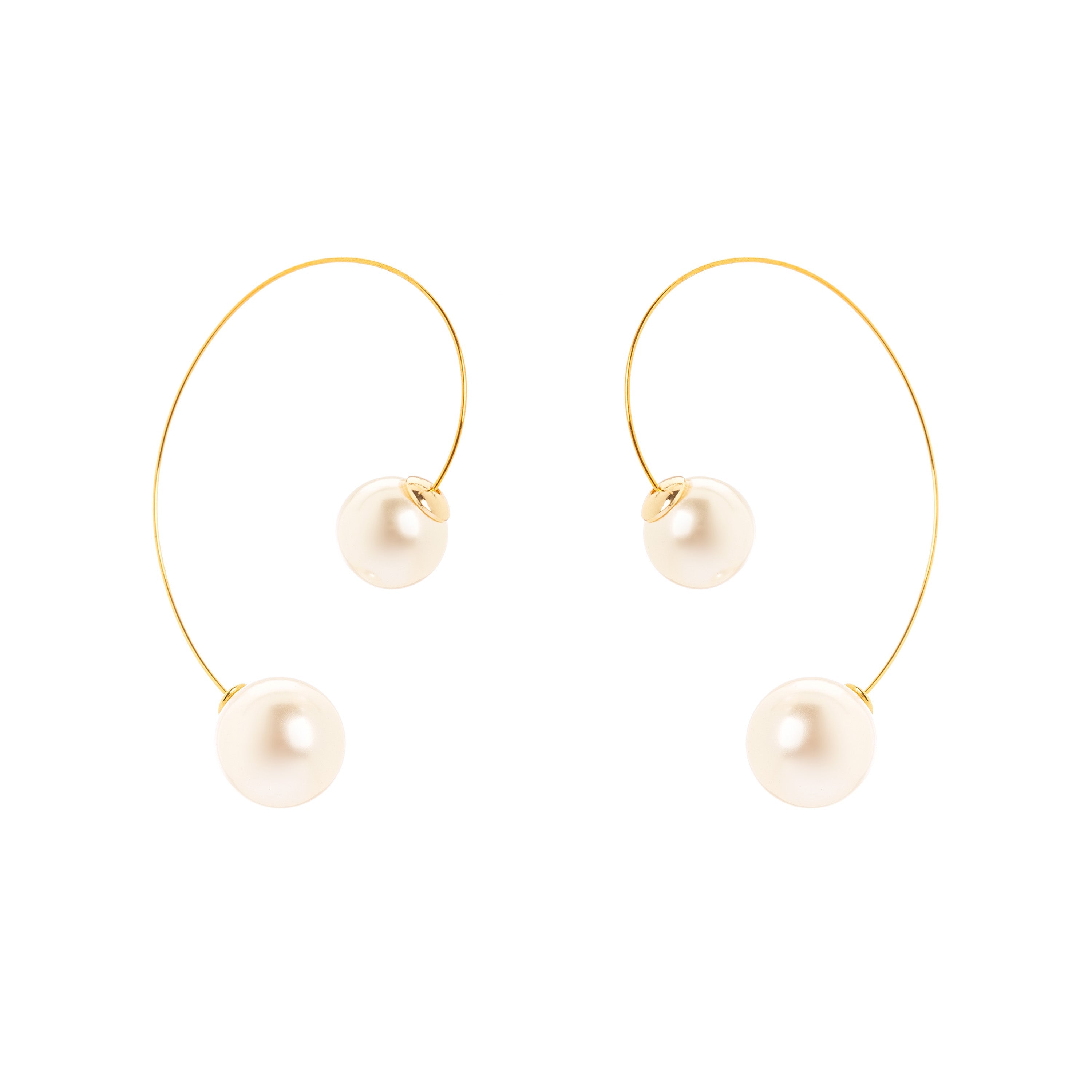 Orecchini ad arco pendenti Sodini