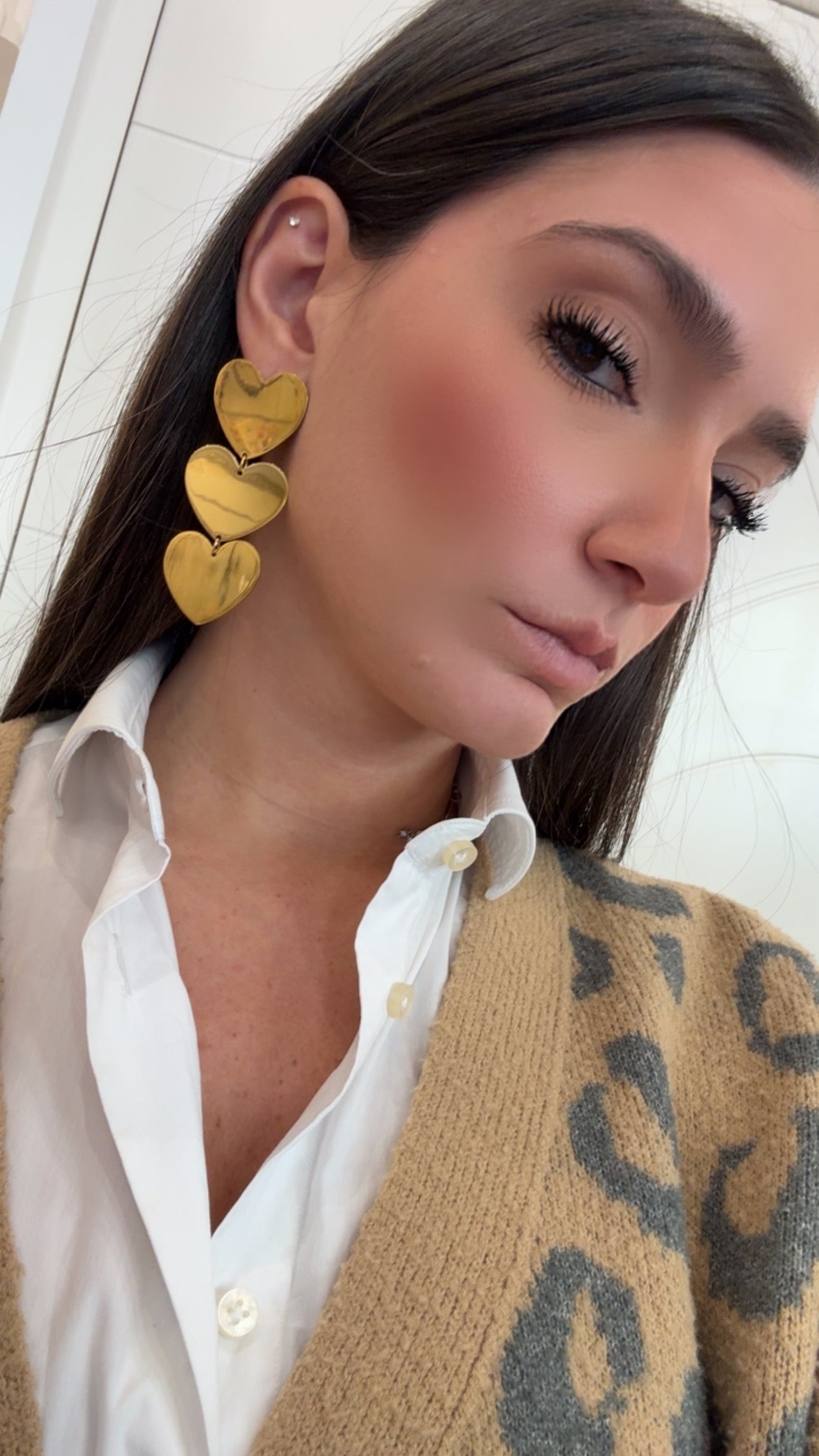 Orecchino cuore di Nali