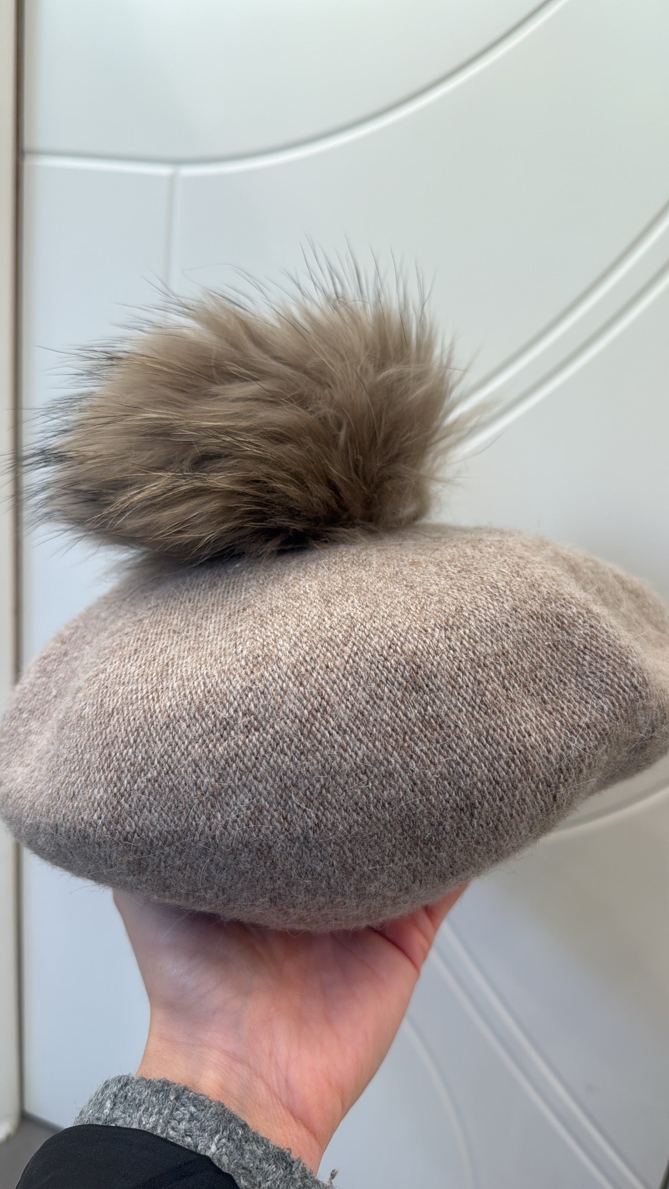 Basco PonPon in pelliccia