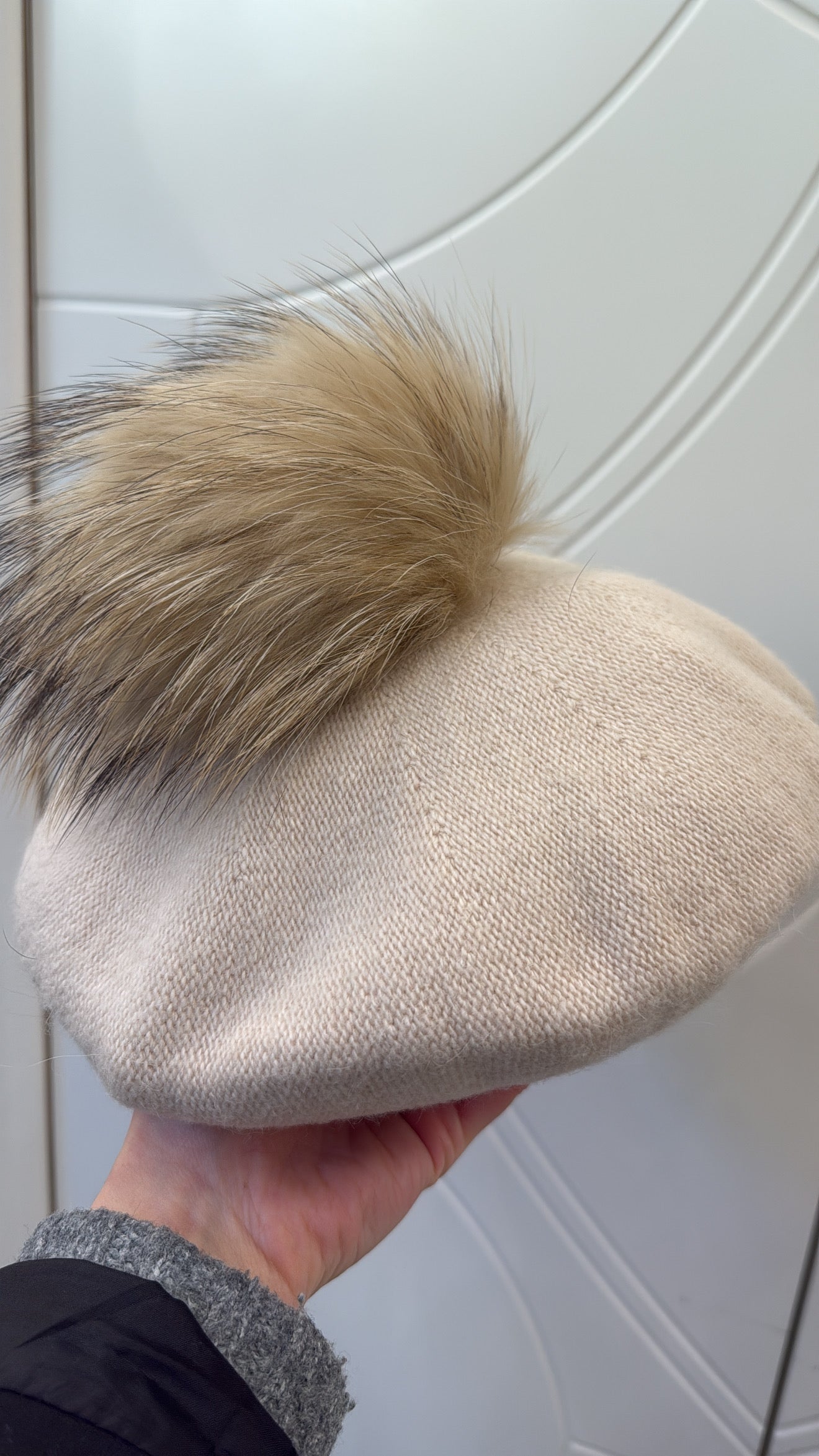 Basco PonPon in pelliccia