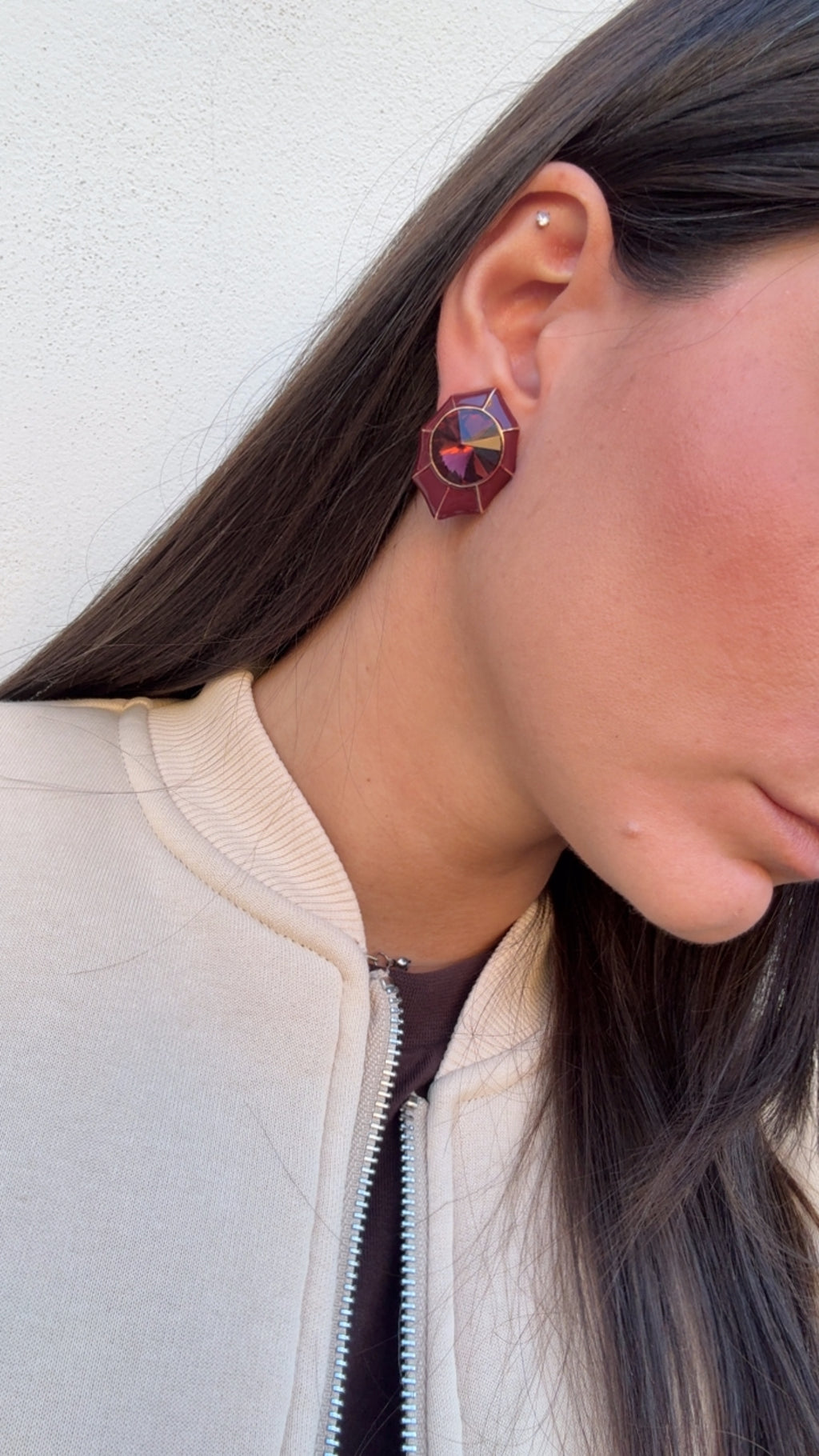 Orecchino Otto smaltati di Nali