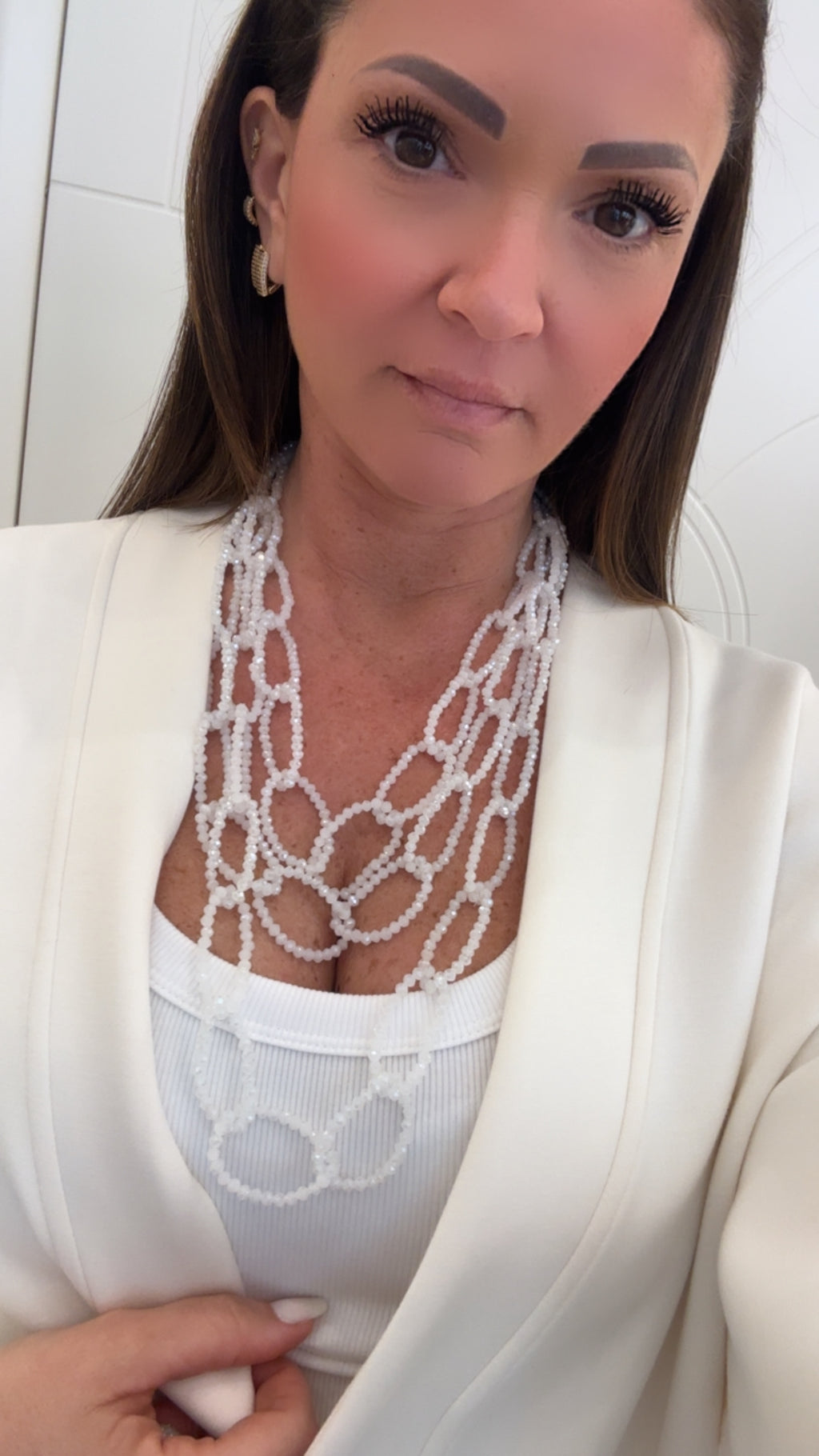 Collana multifilo in pietre di MYA