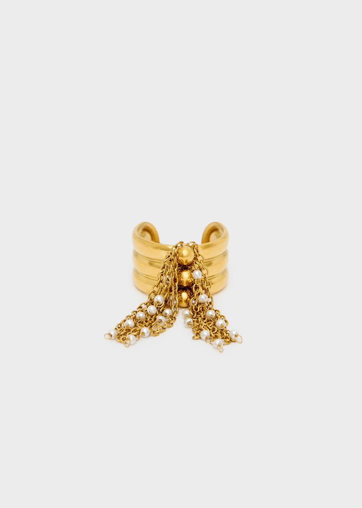 Anello Double con frange di Nali