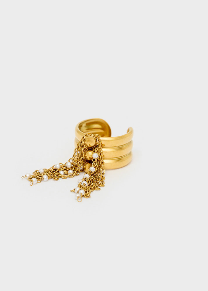 Anello Double con frange di Nali