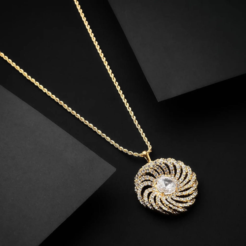Collana Splendente fiore di DIAMOND