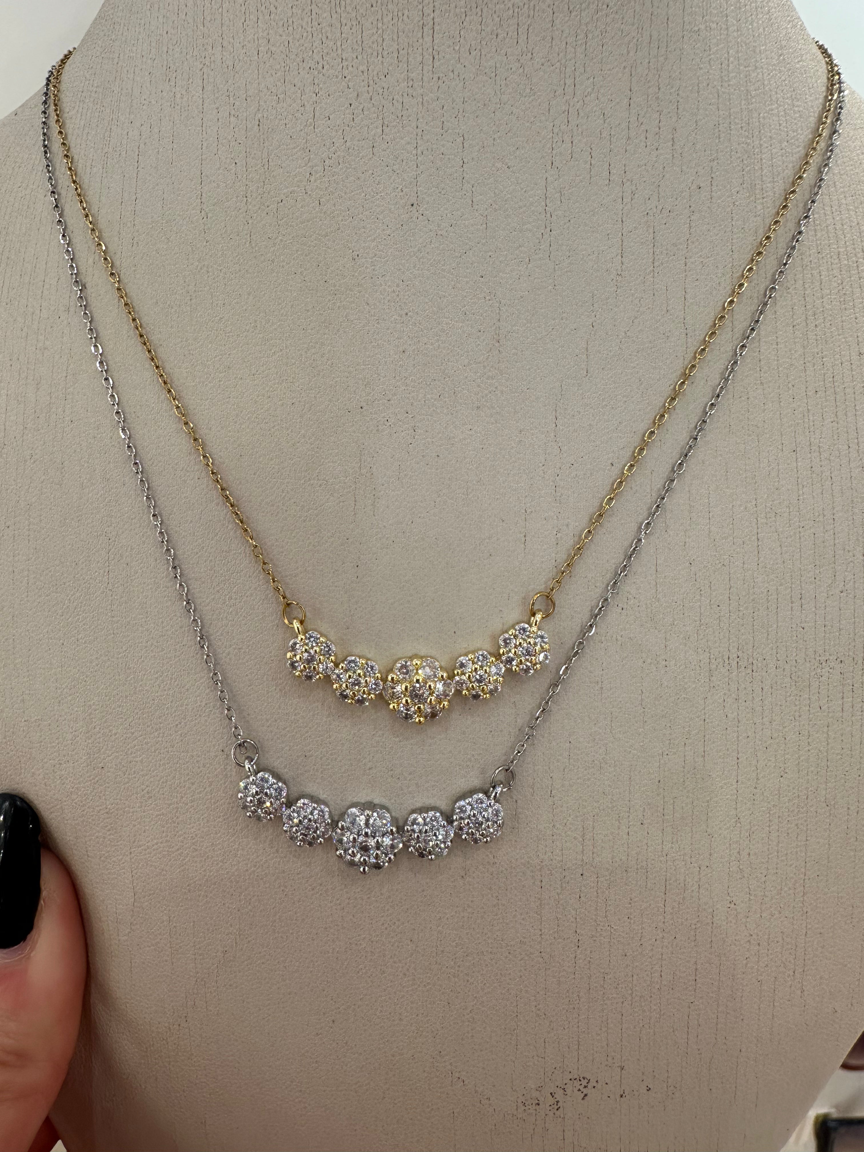 Collana corona fiore