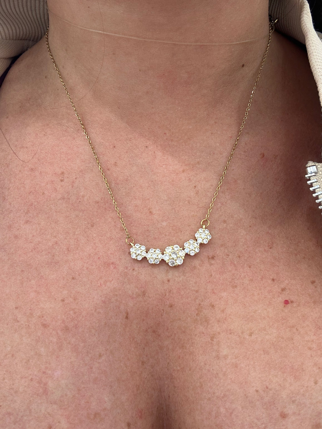 Collana corona fiore