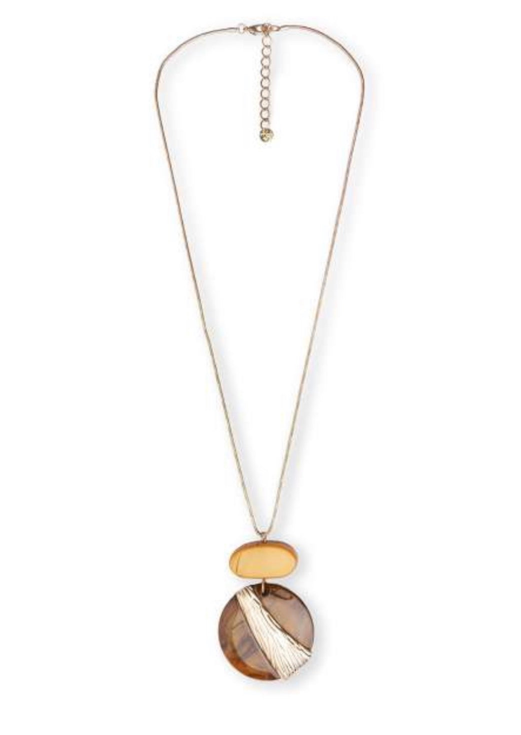 Collana medaglione Maxi con acrilico di MYA