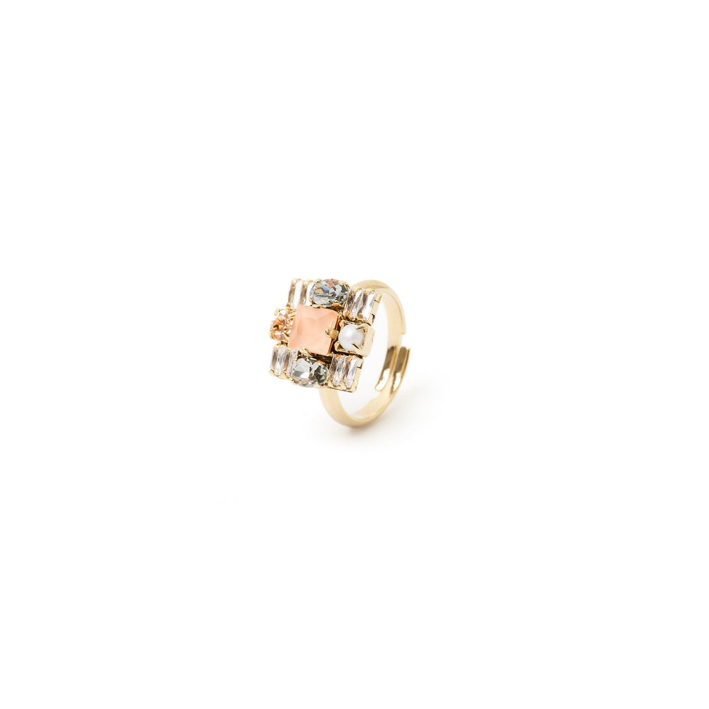 Anello Quadrato Hera di Sodini