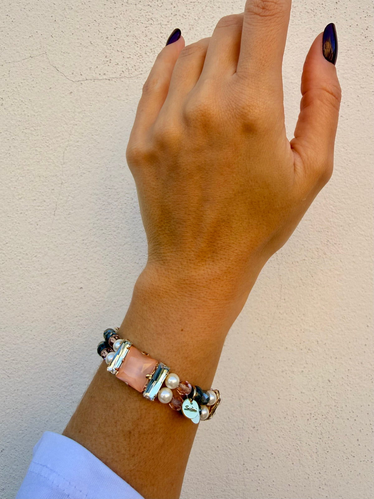Bracciale elastico doppio filo Hera di Sodini